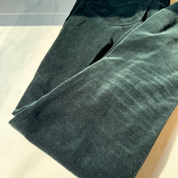 HUDSON Barbara High Waisted Skinny Ankle Jean Green Velvet Size 26 - Picture 6 of 7